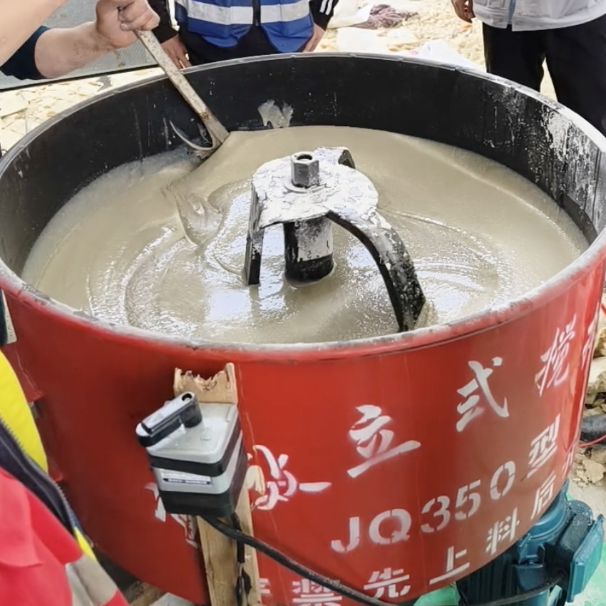 中江汽轮机余热压缩机导热油设备底座耐高温环氧树脂灌浆料
